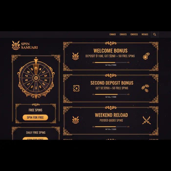 Spin Samurai Casino Bonus